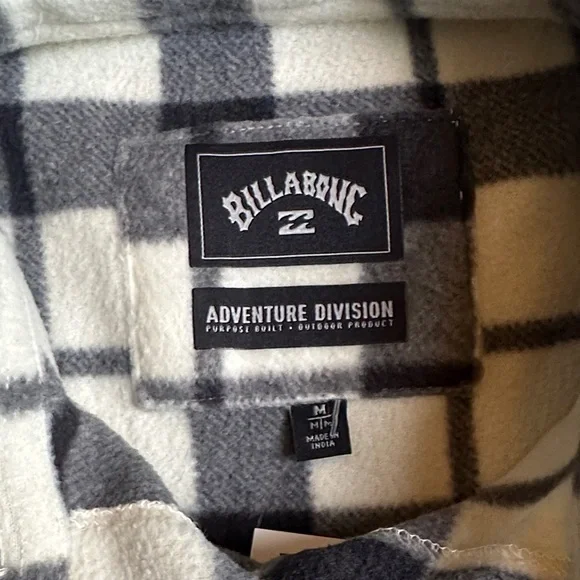 Billabong Fleece Flannel Shacket - Picture 5 of 8